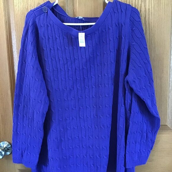 Talbot's Purple Sweater (117) - Picture 1 of 2